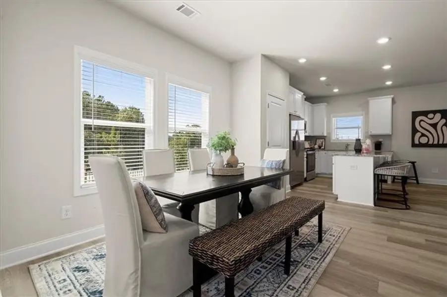 Furnished interior view inside a new home in , Dacula (Image 5). Furnished interior view inside a new home in , Dacula (Image 5).