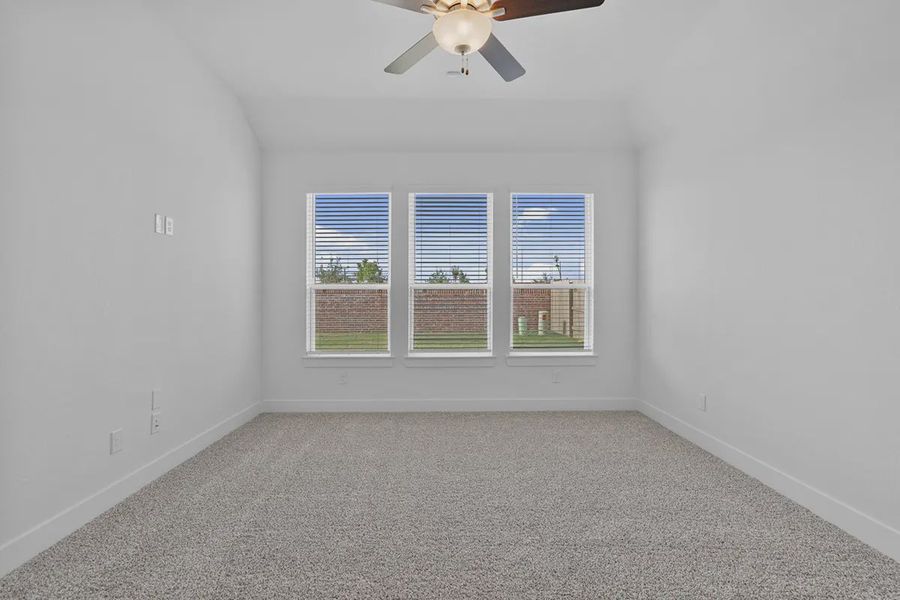 Representative unfurnished interior of a home built from the Brooks by Chesmar Homes in Kresston 50's, Montgomery (Image 33). Representative unfurnished interior of a home built from the Brooks by Chesmar Homes in Kresston 50's, Montgomery (Image 33).