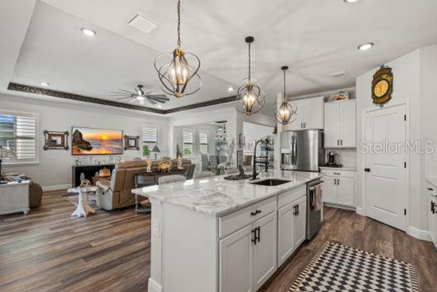 Furnished interior view inside a new home in , Bradenton (Image 20).
