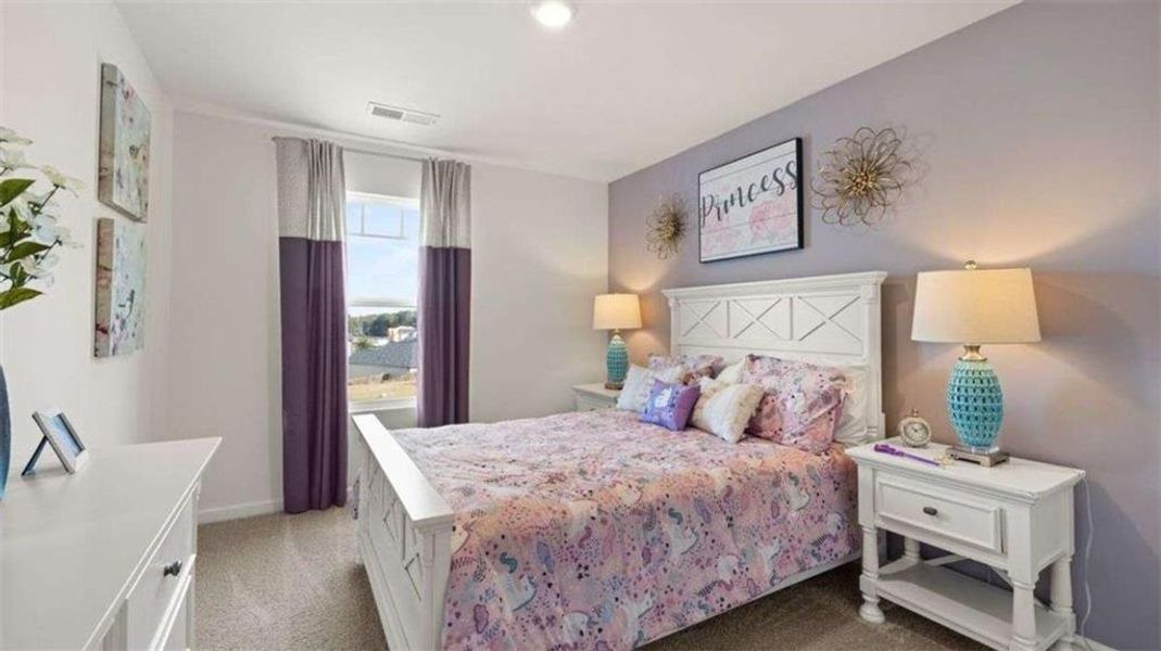 Furnished interior view inside a new home in Poplar Preserve, Newnan (Image 30).