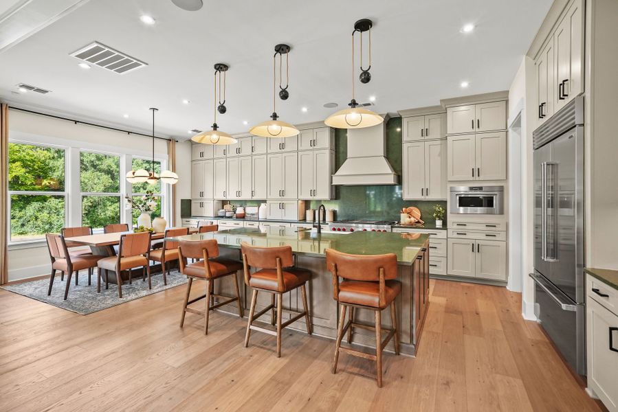 Representative furnished interior of a home built from the Hampton by John Wieland in McCoy Farm, Wesley Chapel (Image 19).