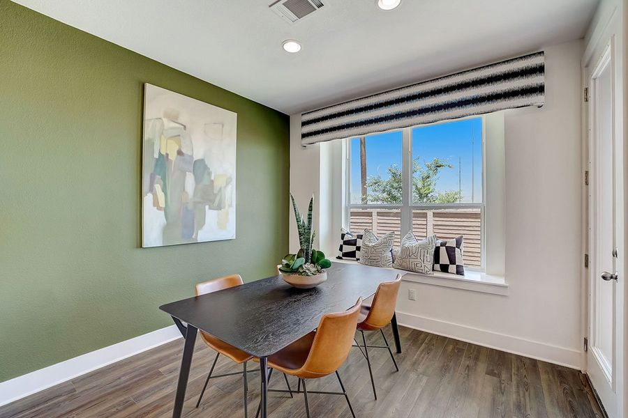 Representative furnished interior of a home built from the Comal by Pacesetter Homes in Avery Centre, Round Rock (Image 21).
