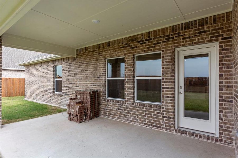 Exterior details and patio area of a home in , Josephine (Image 3).