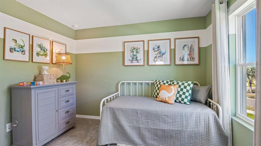 Furnished interior view inside a new home in Sanctuary at Citrus Park Townhomes, Tampa (Image 15).