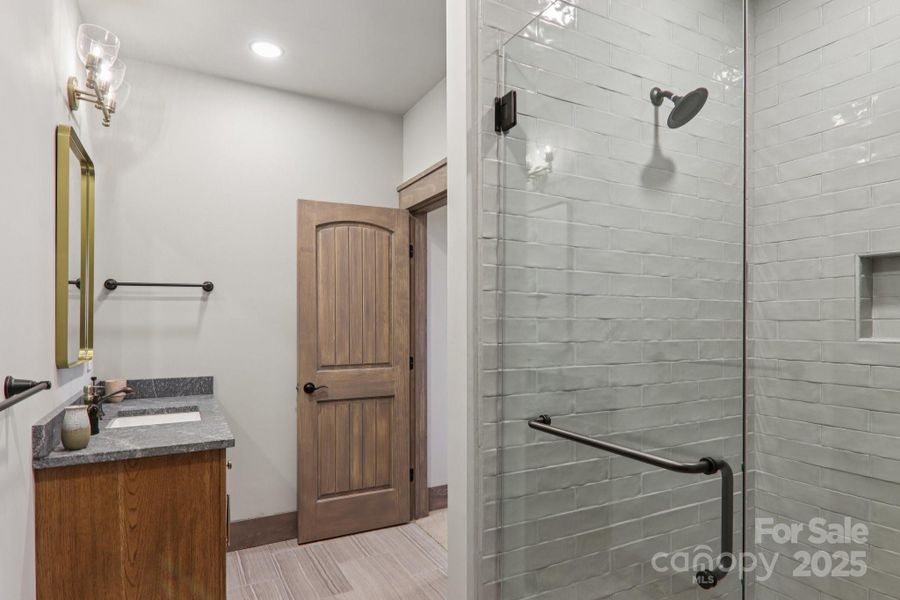 Furnished interior view inside a new home in , Maggie Valley (Image 18).