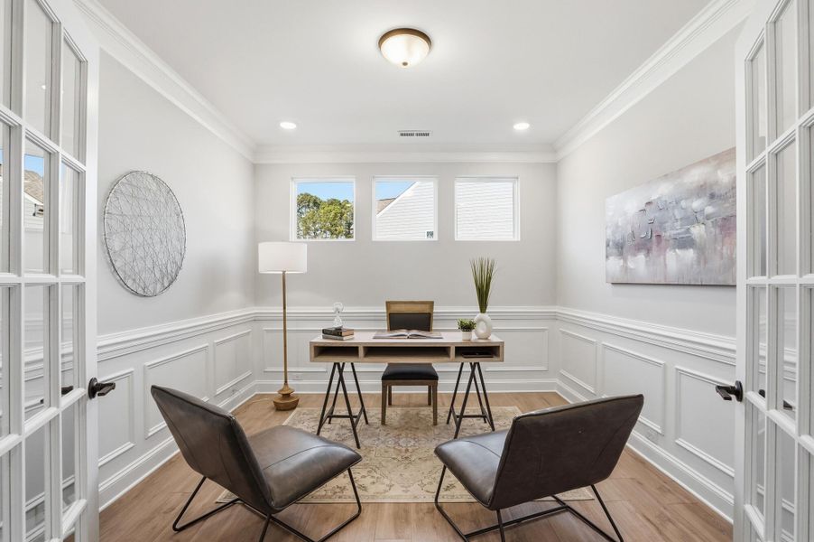 Furnished interior view inside a new home in Carrington, Stanley (Image 40).