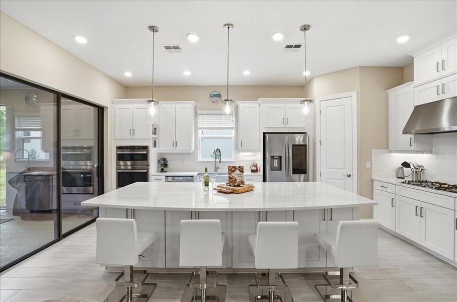 Furnished interior view inside a new home in Esplanade at Artisan Lakes, Palmetto (Image 13).