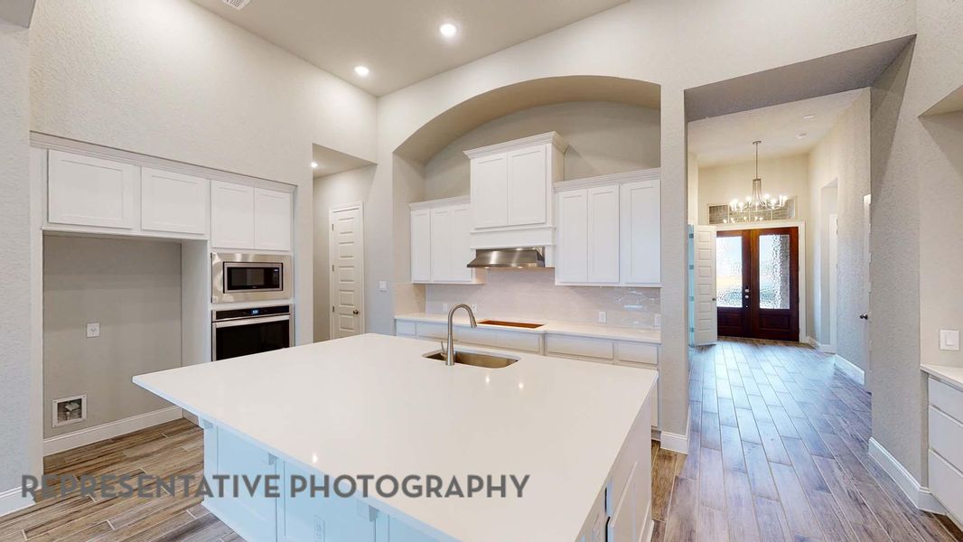Furnished interior view inside a new home in Parten, Austin (Image 4).