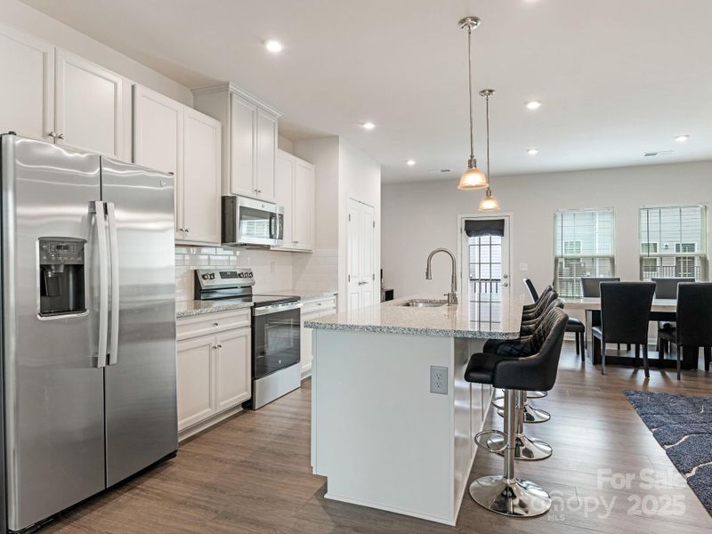 Beautiful kitchen on main level.