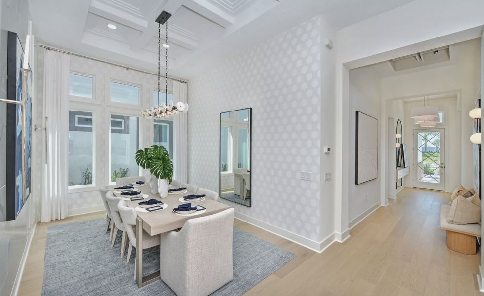 Furnished interior view inside a new home in Wellen Park, Venice (Image 24). Furnished interior view inside a new home in Wellen Park, Venice (Image 24).