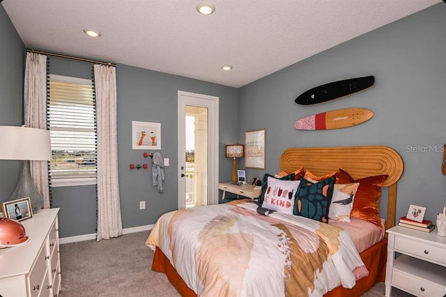 Furnished interior view inside a new home in Harvest at Ovation, Winter Garden (Image 11).