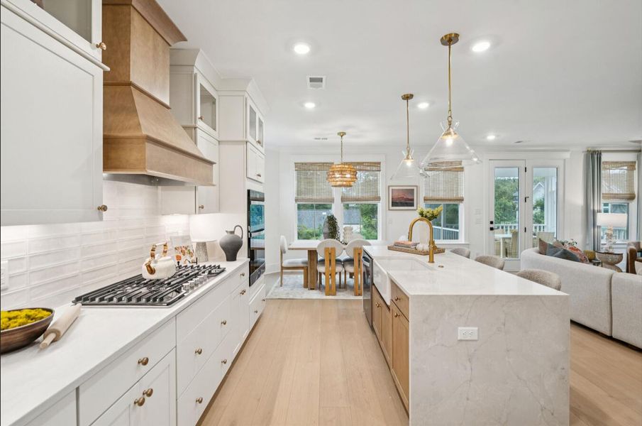 Furnished interior view inside a new home in Central Park, Charleston (Image 6).