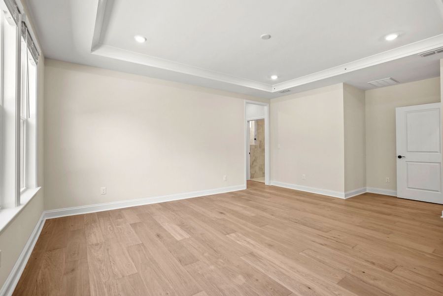 Spacious, unfurnished interior of a new home in Carolina Riverside, Belmont (Image 50).