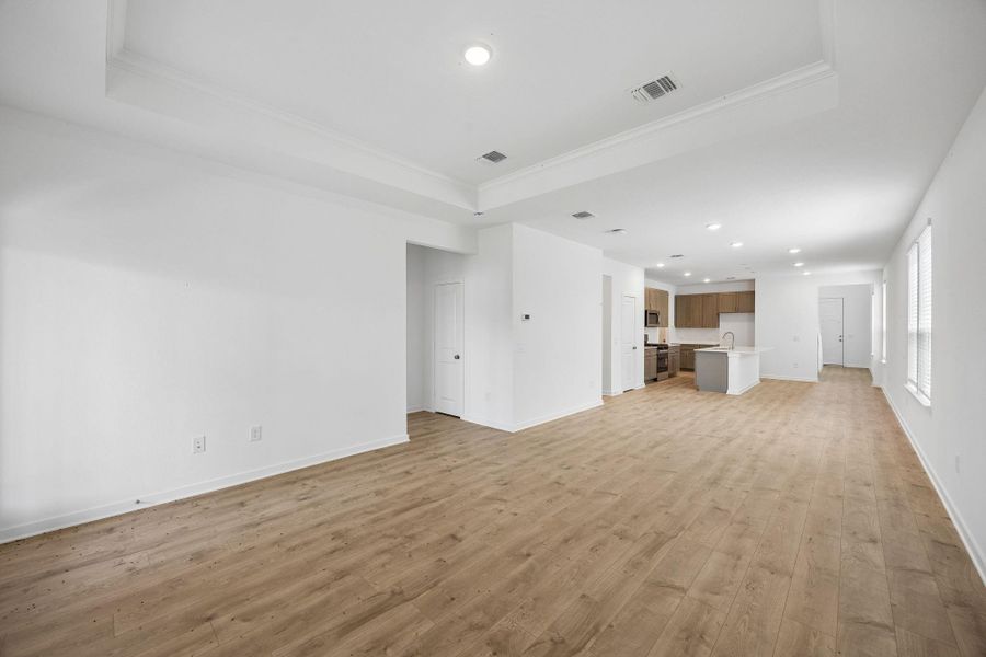 Spacious, unfurnished interior of a new home in Pulte Homes at Two Step Farm, Montgomery (Image 23).