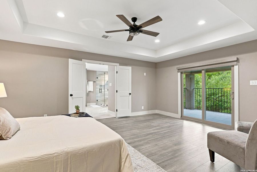 Furnished interior view inside a new home in , San Antonio (Image 40).