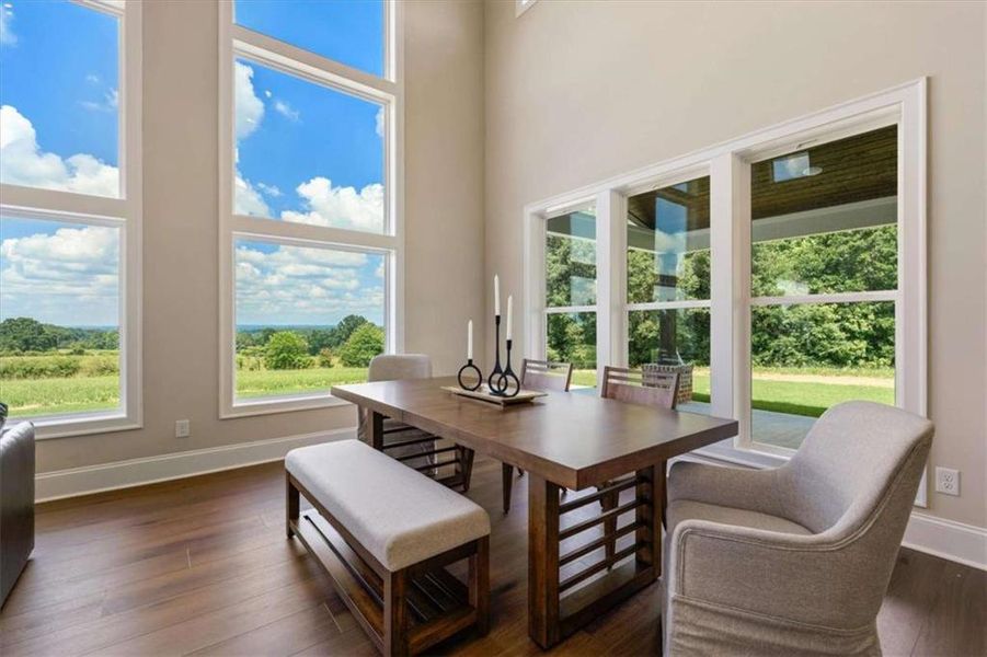 Furnished interior view inside a new home in , Roopville (Image 41).
