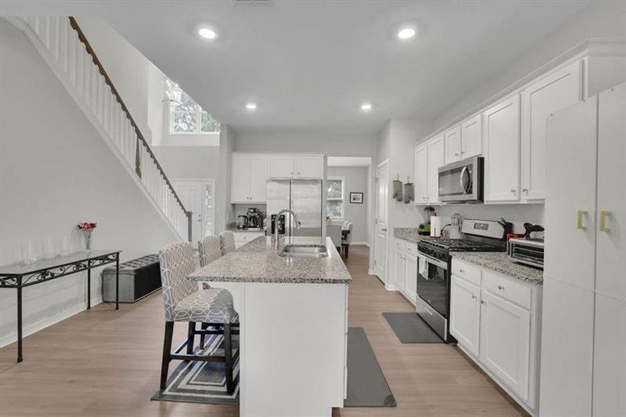Furnished interior view inside a new home in , Austell (Image 9). Furnished interior view inside a new home in , Austell (Image 9).