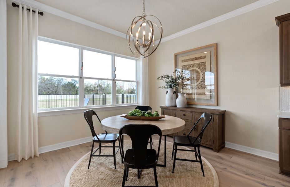 Representative furnished interior of a home built from the Roseland by Pulte Homes in Bleckley Station, Ball Ground (Image 6).