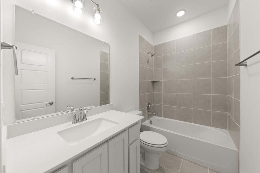 Furnished interior view inside a new home in Sutton Fields, Celina (Image 9). Furnished interior view inside a new home in Sutton Fields, Celina (Image 9).