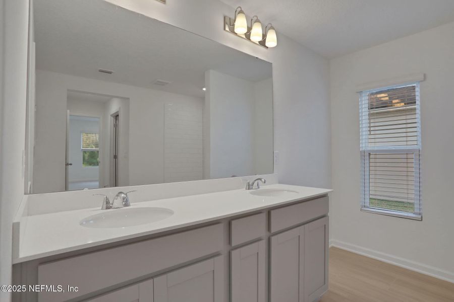 Furnished interior view inside a new home in Cordova Palms, St. Augustine (Image 13). Furnished interior view inside a new home in Cordova Palms, St. Augustine (Image 13).