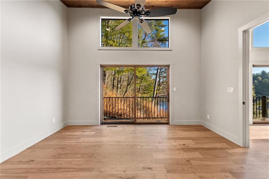 Spacious, unfurnished interior of a new home in , Blue Ridge (Image 44).