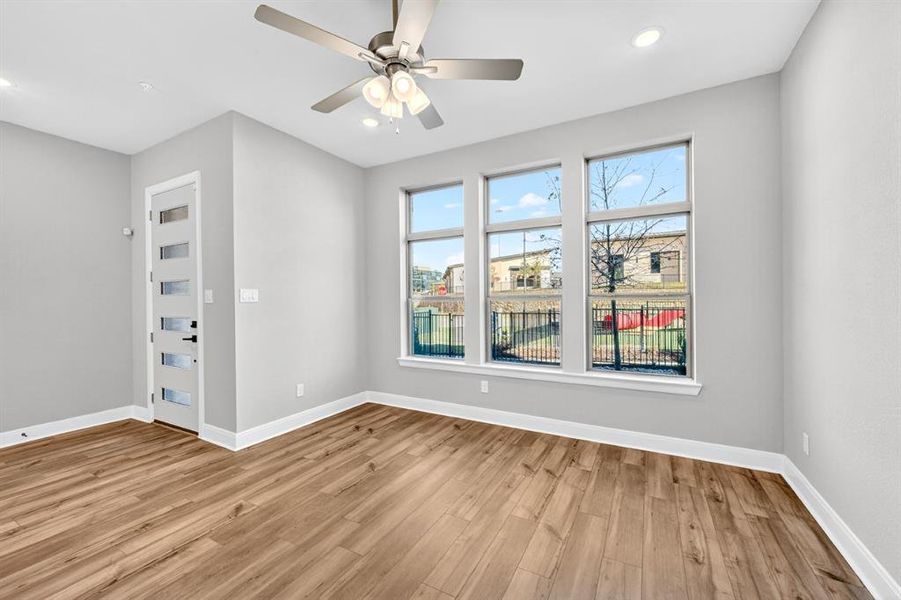 Spacious, unfurnished interior of a new home in Hillside at Las Colinas, Irving (Image 22).