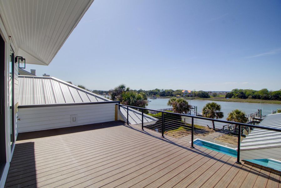Exterior details and patio area of a home in , Isle Of Palms (Image 30). Exterior details and patio area of a home in , Isle Of Palms (Image 30).
