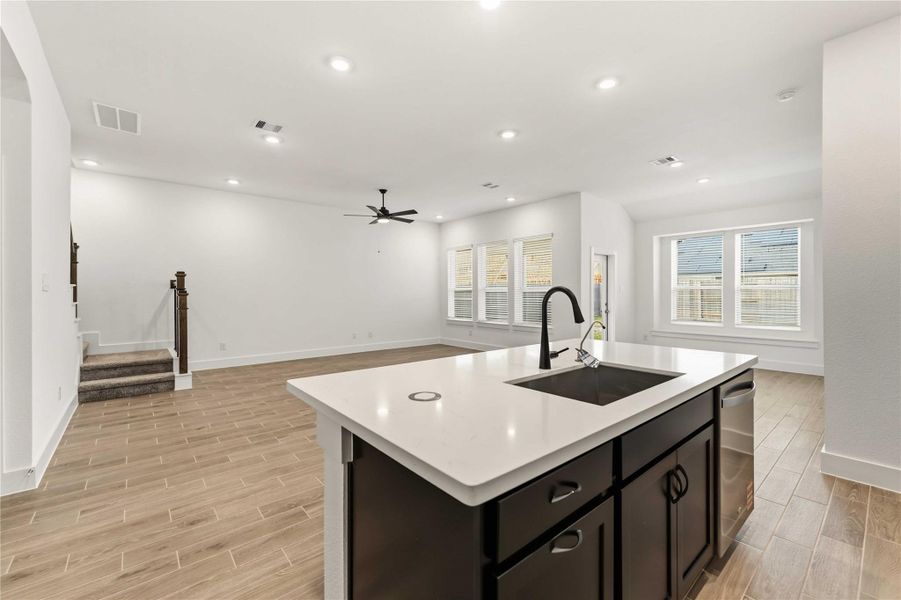 Furnished interior view inside a new home in Sunterra, Katy (Image 13). Furnished interior view inside a new home in Sunterra, Katy (Image 13).