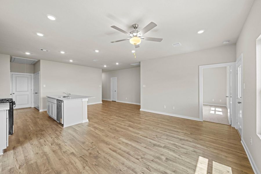 Spacious, unfurnished interior of a new home in Windrose Green, Angleton (Image 22). Spacious, unfurnished interior of a new home in Windrose Green, Angleton (Image 22).