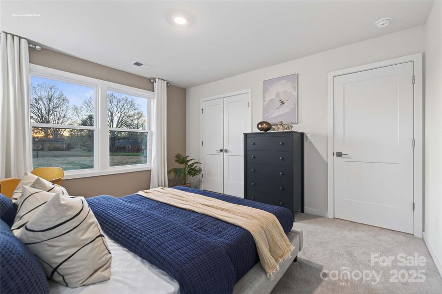 Furnished interior view inside a new home in Sanctuary at Southgate, Indian Trail (Image 29).