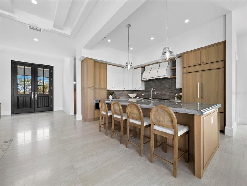 Furnished interior view inside a new home in , Sarasota (Image 56).