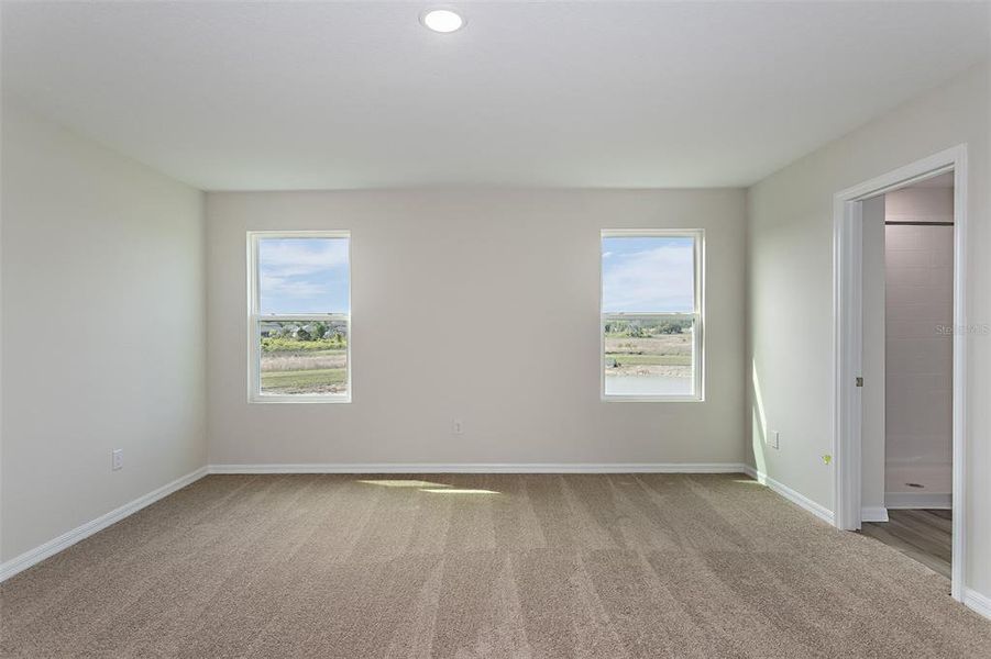 Spacious, unfurnished interior of a new home in Scenic Terrace, Haines City (Image 20).