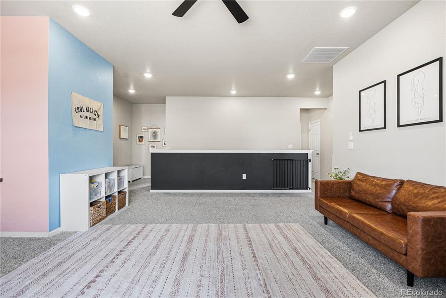 Furnished interior view inside a new home in Poudre Heights: The Alpine Collection, Windsor (Image 41).