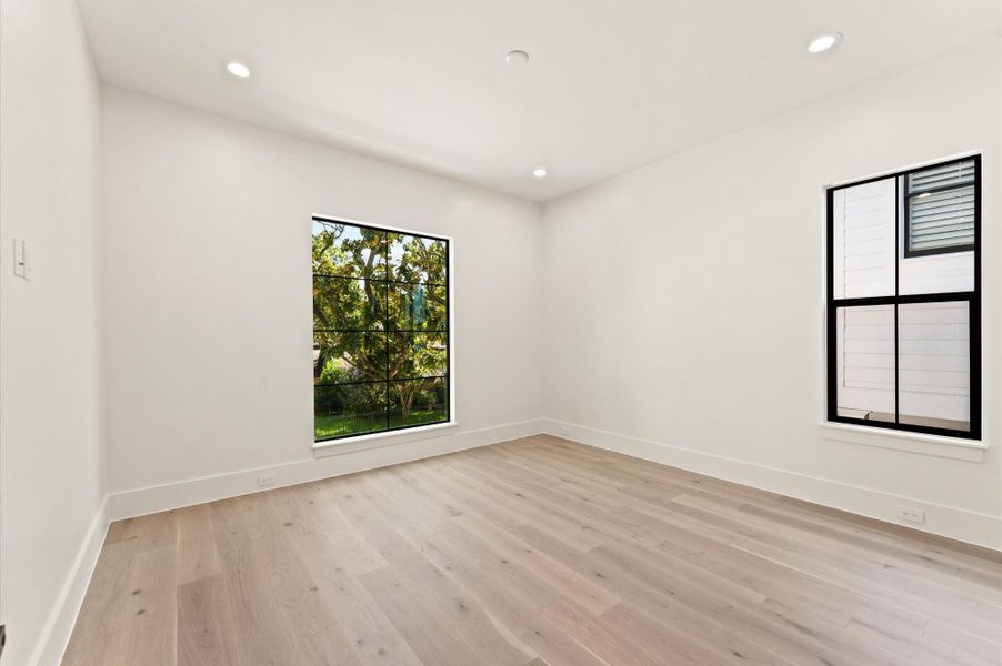 View of 24th street from the bedroom. View of 24th street from the bedroom.