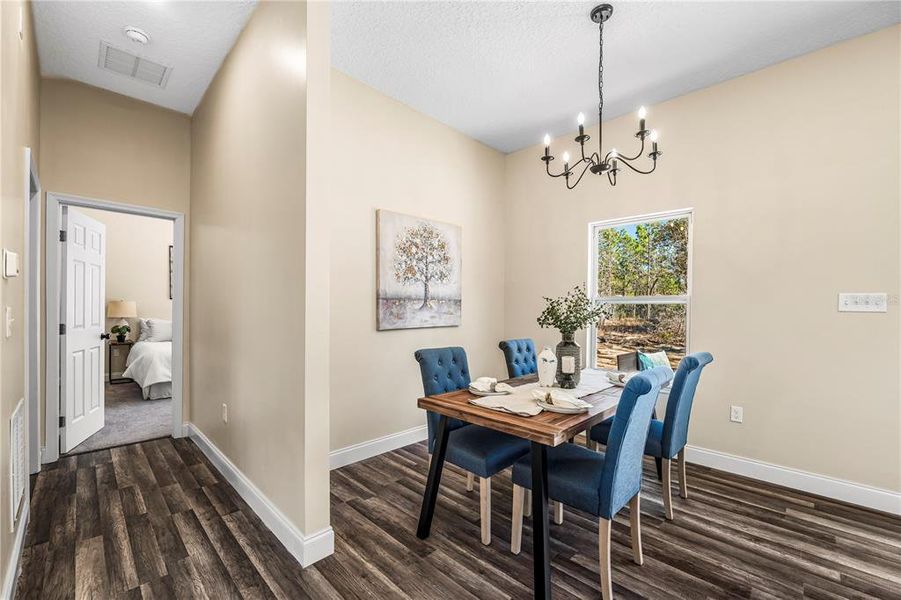 Furnished interior view inside a new home in , Keystone Heights (Image 36).
