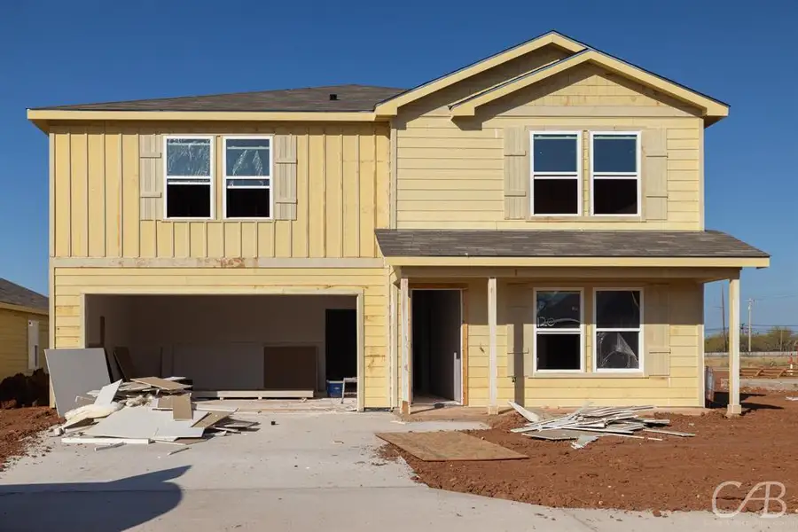 In-progress construction of a new home in South Hampton, Brownwood, TX (Image 7).