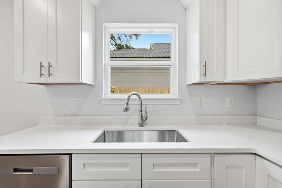 Close-up of interior finishes inside a home in Live Oak Cottages, Freeport (Image 13). Close-up of interior finishes inside a home in Live Oak Cottages, Freeport (Image 13).