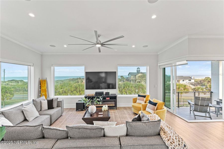 Furnished interior view inside a new home in , Palm Coast (Image 55).
