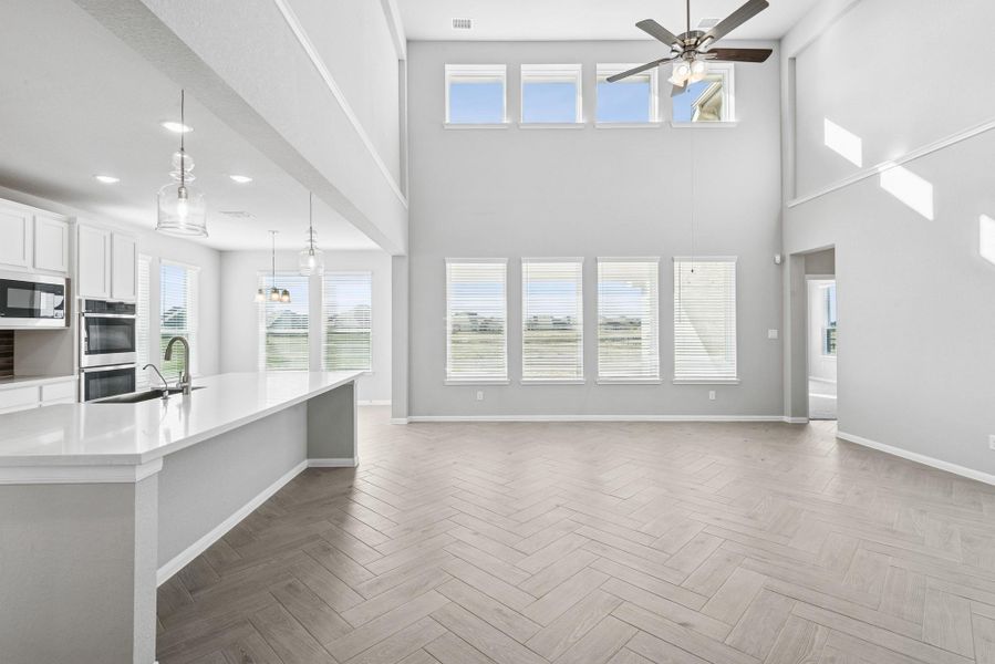 Bright and open great room