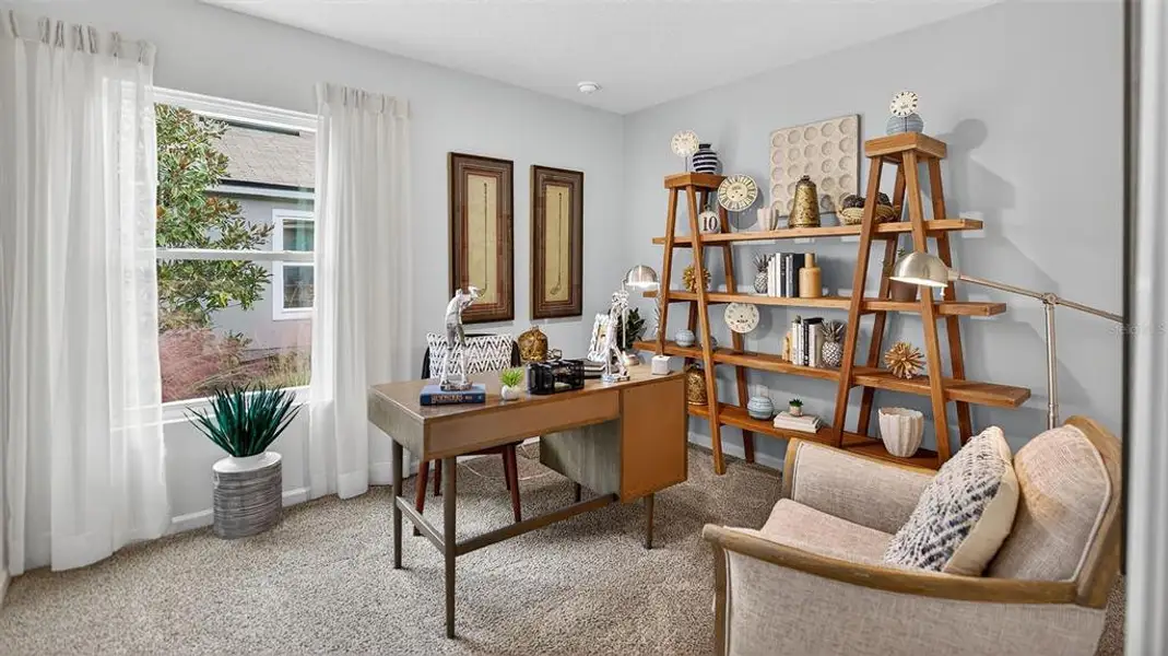 Furnished interior view inside a new home in Grand Reserve, Bunnell (Image 6).