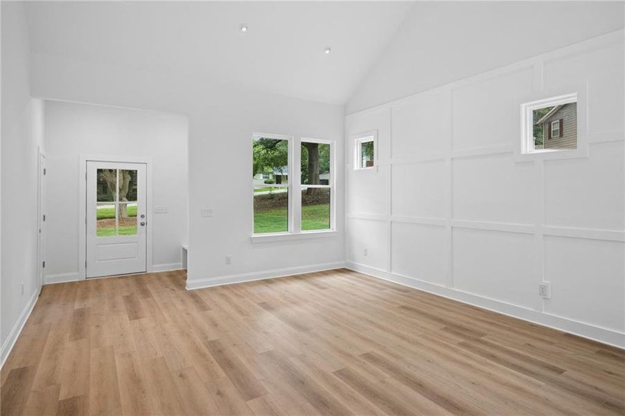 Spacious, unfurnished interior of a new home in , Atlanta (Image 21). Spacious, unfurnished interior of a new home in , Atlanta (Image 21).