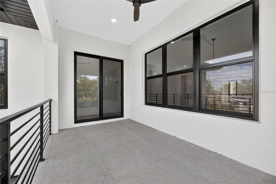 Exterior details and patio area of a home in , Sarasota (Image 39).