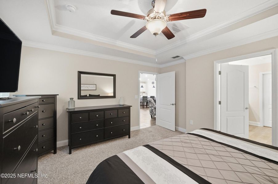 Furnished interior view inside a new home in Parkland Preserve, St. Augustine (Image 6).