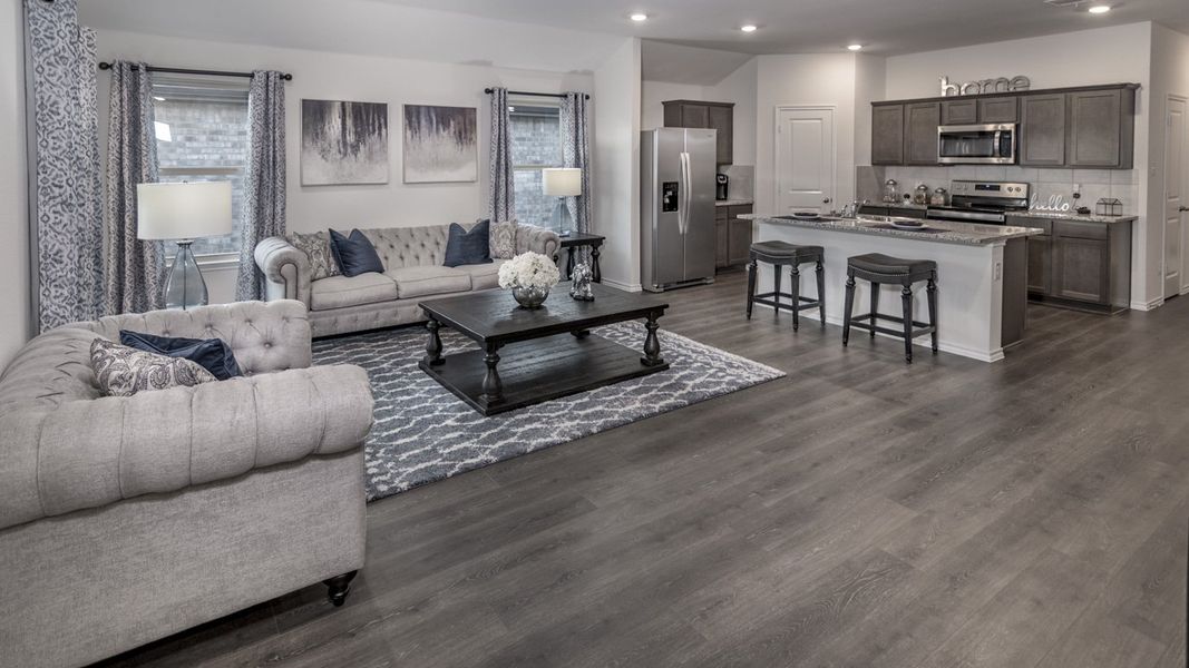 Furnished interior view inside a new home in Wildwood, Royse City (Image 19).