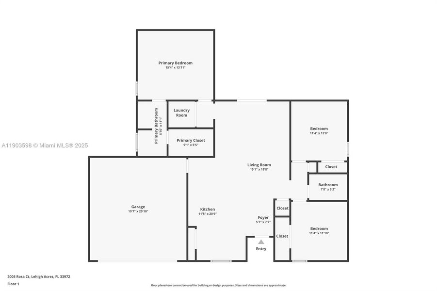 2D floor plan layout of this home in , Lehigh Acres, FL (Image 4). 2D floor plan layout of this home in , Lehigh Acres, FL (Image 4).