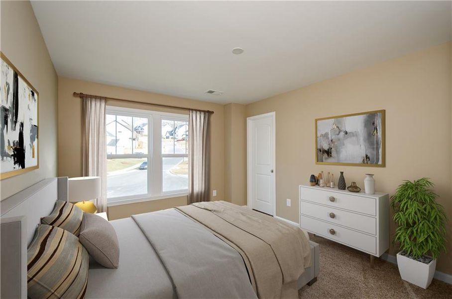 Furnished interior view inside a new home in , Ball Ground (Image 4).