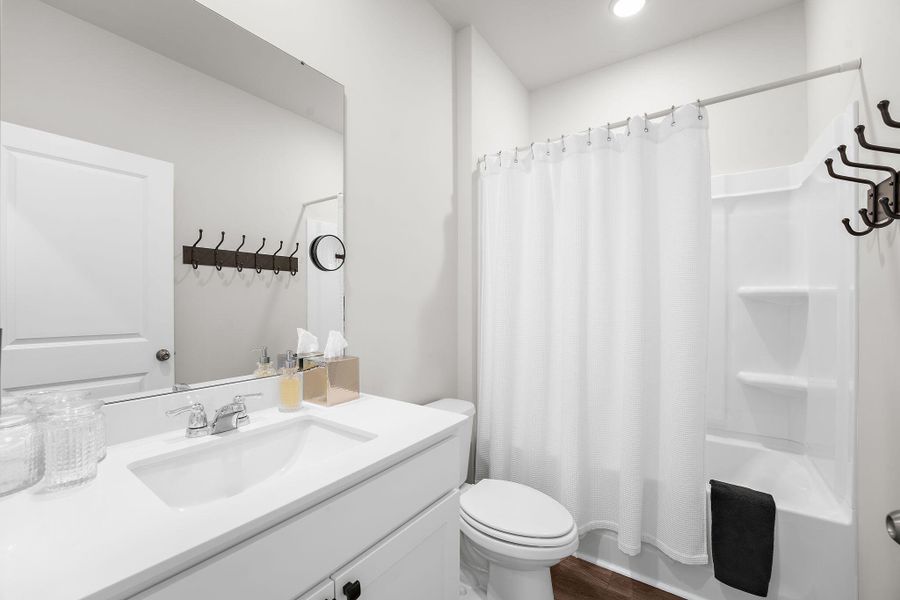 Furnished interior view inside a new home in Nexton, Summerville (Image 16). Furnished interior view inside a new home in Nexton, Summerville (Image 16).