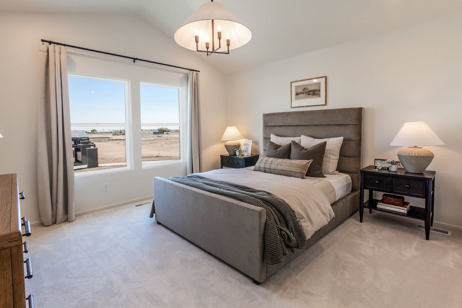 Representative furnished interior of a home built from the Marigold by Hartford Homes in Bloom, Fort Collins (Image 42).
