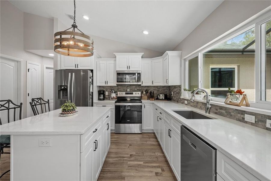 Furnished interior view inside a new home in , Dunnellon (Image 13).