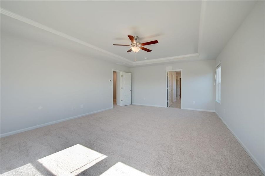 Spacious, unfurnished interior of a new home in Grandview at Millers Mill, Stockbridge (Image 33).